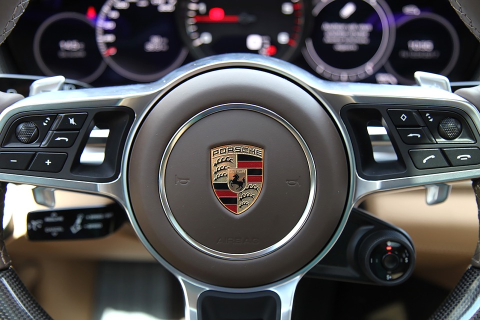 Porsche, The Panamera 4S, Car, Lux, Steering